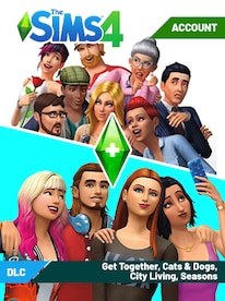 The Sims 4 EA Account + DLCs | Get Together,Cats & Dogs,City Living,Seasons (PC) - EA App Account - GLOBAL - 1
