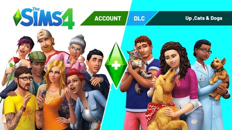 The Sims 4 EA Account + DLCs | Up ,Cats & Dogs (PC) - EA App Account - GLOBAL - 0