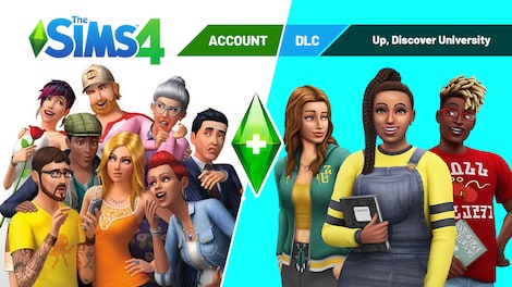 The Sims 4 EA Account + DLCs | Up ,Discover University (PC) - EA App Account - GLOBAL - 0