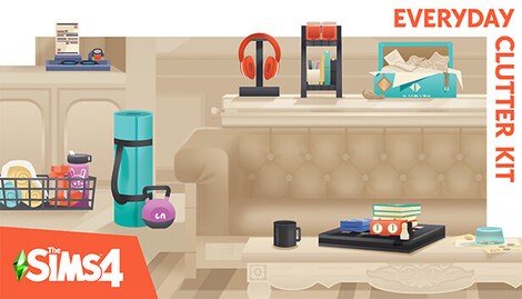 The Sims 4: Everyday Clutter Kit (PC) - Steam Key - EUROPE - 0