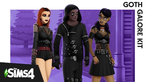 The Sims 4: Goth Galore Kit (PC) - EA App Key - EUROPE - 0