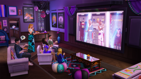 The Sims 4 Movie Hangout Stuff Xbox Live Key UNITED STATES - 5