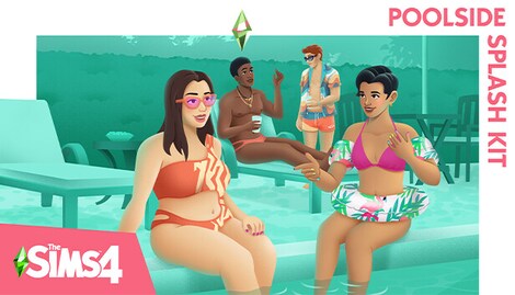 The Sims 4: Poolside Splash Kit (PC) - Steam Gift - EUROPE - 0
