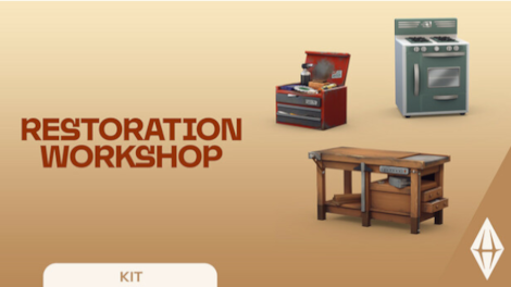 The Sims 4: Restoration Workshop Kit (PC) - EA App Key - GLOBAL - 0