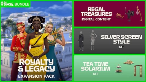 The Sims 4 Royalty & Legacy Grand Bundle (Xbox Series X/S) - Xbox Live Key - EUROPE - 0