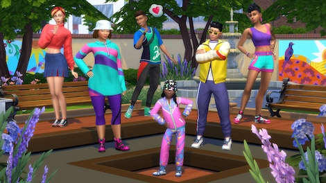 The Sims 4 Throwback Fit Kit (PC) - Steam Gift - JAPAN - 0