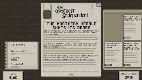 The Westport Independent Steam Key GLOBAL - 8