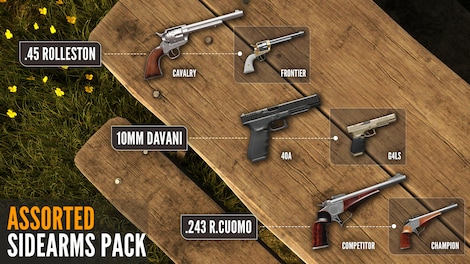 TheHunter: Call of the Wild - Assorted Sidearms Pack (PC) - Steam Gift - GLOBAL - 3
