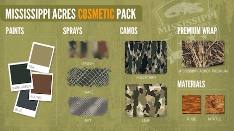 TheHunter: Call of the Wild - Mississippi Acres Cosmetic Pack (PC) - Steam Key - GLOBAL - 3