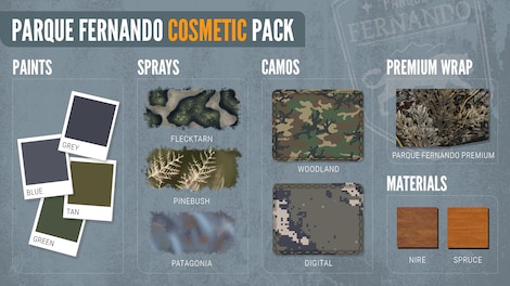 theHunter: Call of the Wild - Parque Fernando Cosmetic Pack (PC) - Steam Gift - GLOBAL - 3