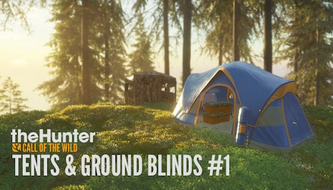 theHunter: Call of the Wild - Tents & Ground Blinds (PC) - Steam Gift - GLOBAL - 0