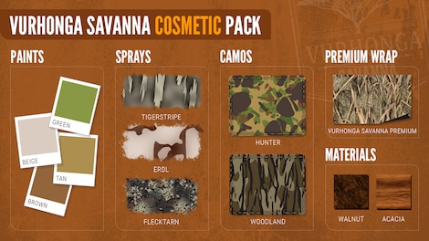 TheHunter: Call of the Wild - Vurhonga Savanna Cosmetic Pack (PC) - Steam Gift - GLOBAL - 3
