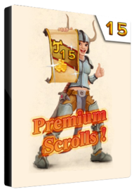 Tibia - 15 Premium Scroll - Cipsoft Key - GLOBAL - 1