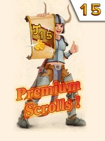 Tibia - 15 Premium Scroll - Cipsoft Key - GLOBAL - 2