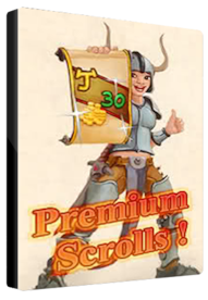 Tibia - Premium Scroll - Cipsoft Key - GLOBAL - 1