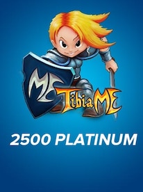 TibiaME - 2500 Platinum Code Cipsoft GLOBAL - 0