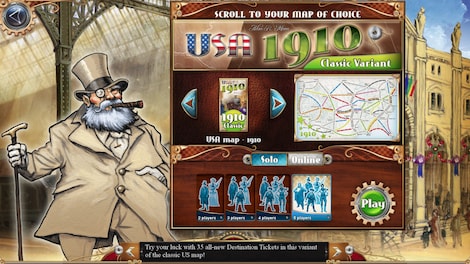 Ticket to Ride Complete Pack Steam Key GLOBAL - 13