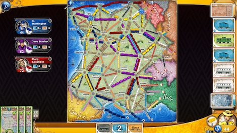 Ticket To Ride - France Steam Key GLOBAL - 4