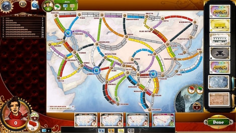 Ticket to Ride Legendary Asia Steam Key GLOBAL - 3