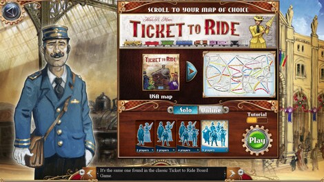 Ticket to Ride + USA 1910 Steam Key GLOBAL - 8