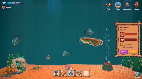 Tiny Aquarium: Social Fishkeeping (PC) - Steam Gift - GLOBAL - 9
