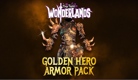 Tiny Tina's Wonderlands: Golden Hero Armor Pack (PC) - Steam Key - GLOBAL - 0