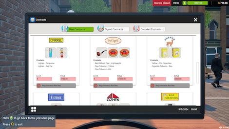 Tobacco Shop Simulator (PC) - Steam Key - GLOBAL - 3