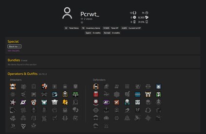 Tom Clancy's Rainbow Six Siege Account 1 Black Ice + 22 Operators + 32 Total Skins + 13 Level (PC) - Ubisoft Connect Account - GLOBAL - 3