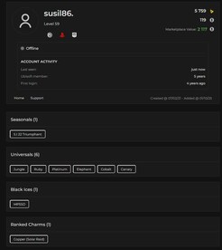 Tom Clancy's Rainbow Six Siege Account 1 Black Ice + 38 Operators + 44 Total Skins + 59 Level + 119 R6 Credits (PC) - Ubisoft Connect Account - GLOBAL - 9