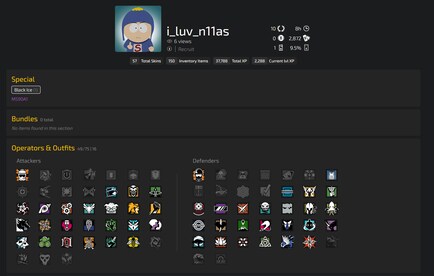 Tom Clancy's Rainbow Six Siege Account | 1 Black Ice + 49 Operators + 57 Total Skins + 10 Level (PC) - Ubisoft Connect Account - GLOBAL - 3