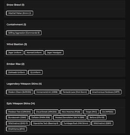Tom Clancy's Rainbow Six Siege Account 1 Black Ice + 57 Operators + 63 Total Skins + 96 Level + 983 R6 Credits (PC) - Ubisoft Connect Account - GLOBAL - 10
