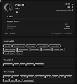 Tom Clancy's Rainbow Six Siege Account 13 Black Ice + 74 Operators + 158 Total Skins + 83 Level + 2021 R6 Credits (PC) - Ubisoft Connect Account - GLOBAL - 9