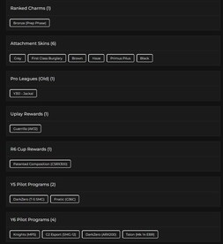 Tom Clancy's Rainbow Six Siege Account 15 Black Ice + 64 Operators + 106 Total Skins + 61 Level + 23 R6 Credits (PC) - Ubisoft Connect Account - GLOBAL - 10