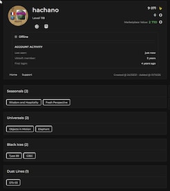 Tom Clancy's Rainbow Six Siege Account 2 Black Ice + 41 Operators + 71 Total Skins + 118 Level (PC) - Ubisoft Connect Account - GLOBAL - 9