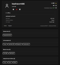 Tom Clancy's Rainbow Six Siege Account 2 Black Ice + 51 Operators + 37 Total Skins (PC) - Ubisoft Connect Account - GLOBAL - 9