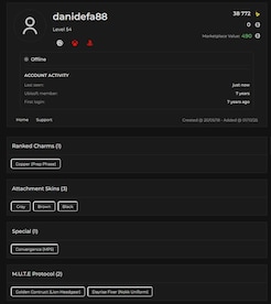 Tom Clancy's Rainbow Six Siege Account 34 Operators + 21 Total Skins + 54 Level (PC) - Ubisoft Connect Account - GLOBAL - 9