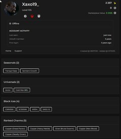 Tom Clancy's Rainbow Six Siege Account 4 Black Ice + 61 Operators + 86 Total Skins + 105 Level (PC) - Ubisoft Connect Account - GLOBAL - 9