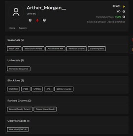 Tom Clancy's Rainbow Six Siege Account 5 Black Ice + 58 Operators + 41 Total Skins + 66 Level (PC) - Ubisoft Connect Account - GLOBAL - 5