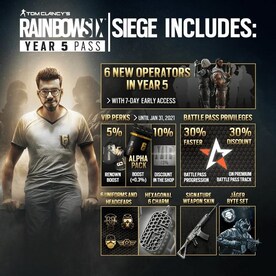 Tom Clancy's Rainbow Six Siege - Year 5 Pass (PC) - Ubisoft Connect Key - NORTH AMERICA - 3