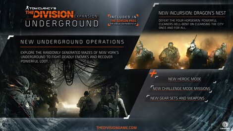 Tom Clancy's The Division - Underground (PC) - Ubisoft Connect Key - NORTH AMERICA - 4