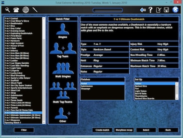 Total Extreme Wrestling 2010 Steam Key GLOBAL - 5