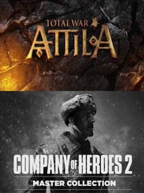 Total War: ATTILA + Company of Heroes 2: Master Collection Steam Key GLOBAL - 1