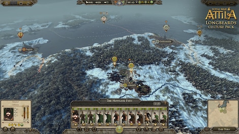 Total War: ATTILA - Longbeards Culture Pack Steam Key GLOBAL - 3