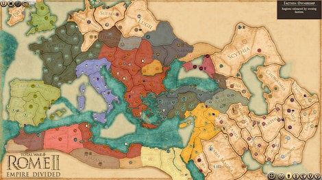Total War: ROME II - Empire Divided PC Steam Key CIS - 7
