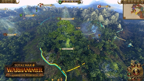 Total War: WARHAMMER - Realm of The Wood Elves Steam Key GLOBAL - 9