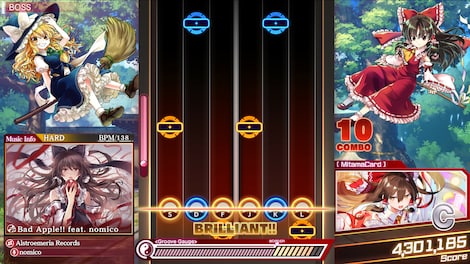 Touhou Danmaku Kagura: Phantasia Lost (PC) - Steam Gift - GLOBAL - 10