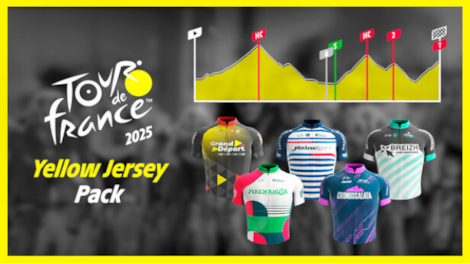 Tour de France 2025 - Yellow Jersey Pack (PC) - Steam Key - GLOBAL - 0