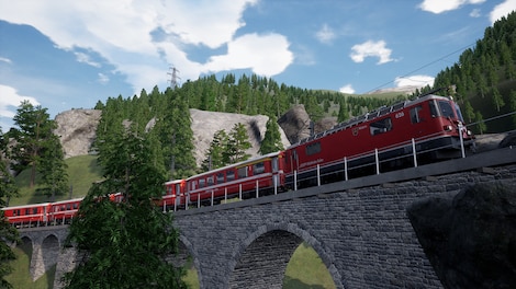 Train Sim World 2: Arosalinie: Chur - Arosa Route Add-On (PC) - Steam Gift - GLOBAL - 6