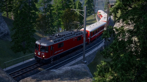 Train Sim World 2: Arosalinie: Chur - Arosa Route Add-On (PC) - Steam Gift - GLOBAL - 9