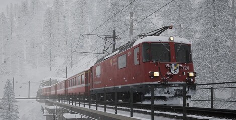 Train Sim World 2: Arosalinie: Chur - Arosa Route Add-On (PC) - Steam Key - GLOBAL - 4